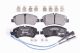 HELLA Bremsbelagsatz, Scheibenbremse 8DB 355 025-161