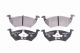 HELLA Bremsbelagsatz, Scheibenbremse 8DB 355 025-641