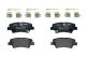 HELLA Bremsbelagsatz, Scheibenbremse 8DB 355 031-821