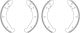 HELLA Bremsbackensatz 8DB 355 003-521