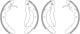 HELLA Bremsbackensatz 8DB 355 003-501