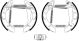 HELLA Bremsbackensatz 8DB 355 022-771