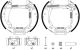 HELLA Bremsbackensatz 8DB 355 003-881
