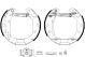 HELLA Bremsbackensatz 8DB 355 003-951