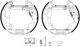 HELLA Bremsbackensatz 8DB 355 022-731