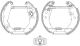 HELLA Bremsbackensatz 8DB 355 004-561
