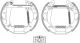 HELLA Bremsbackensatz 8DB 355 005-021