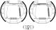 HELLA Bremsbackensatz 8DB 355 022-711