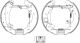 HELLA Bremsbackensatz 8DB 355 004-231