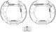 HELLA Bremsbackensatz 8DB 355 004-291