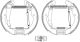 HELLA Bremsbackensatz 8DB 355 004-461