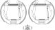 HELLA Bremsbackensatz 8DB 355 004-721