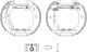 HELLA Bremsbackensatz 8DB 355 004-761