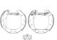 HELLA Bremsbackensatz 8DB 355 004-541
