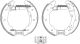 HELLA Bremsbackensatz 8DB 355 005-081