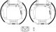 HELLA Bremsbackensatz 8DB 355 022-611