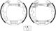 HELLA Bremsbackensatz 8DB 355 022-471