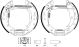 HELLA Bremsbackensatz 8DB 355 022-931
