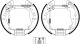 HELLA Bremsbackensatz 8DB 355 022-921