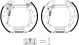HELLA Bremsbackensatz 8DB 355 022-791