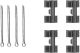 HELLA Zubehörsatz, Scheibenbremsbelag 8DZ 355 203-451