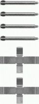 HELLA Zubehörsatz, Scheibenbremsbelag 8DZ 355 202-171