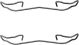 HELLA Zubehörsatz, Bremssattel 8DZ 355 201-231