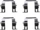 HELLA Zubehörsatz, Scheibenbremsbelag 8DZ 355 202-981