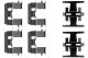 HELLA Zubehörsatz, Scheibenbremsbelag 8DZ 355 202-601