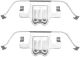 HELLA Zubehörsatz, Bremssattel 8DZ 355 201-411
