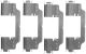 HELLA Zubehörsatz, Scheibenbremsbelag 8DZ 355 203-301