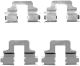 HELLA Zubehörsatz, Scheibenbremsbelag 8DZ 355 203-331