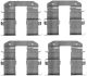HELLA Zubehörsatz, Scheibenbremsbelag 8DZ 355 203-351
