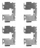 HELLA Zubehörsatz, Scheibenbremsbelag 8DZ 355 203-901