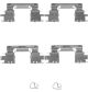 HELLA Zubehörsatz, Scheibenbremsbelag 8DZ 355 204-911