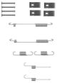 HELLA Zubehörsatz, Bremsbacken 8DZ 355 200-941