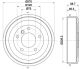 HELLA Bremstrommel 8DT 355 300-021