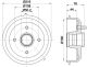 HELLA Bremstrommel 8DT 355 300-161