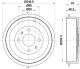 HELLA Bremstrommel 8DT 355 301-421