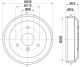 HELLA Bremstrommel 8DT 355 301-581