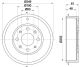 HELLA Bremstrommel 8DT 355 300-681