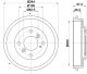 HELLA Bremstrommel 8DT 355 302-631