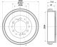 HELLA Bremstrommel 8DT 355 302-421