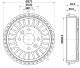 HELLA Bremstrommel 8DT 355 303-201