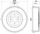 HELLA Bremstrommel 8DT 355 303-331