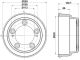 HELLA Bremstrommel 8DT 355 303-221