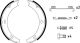 HELLA Bremsbackensatz, Feststellbremse 8DA 355 050-301