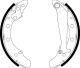HELLA Bremsbackensatz 8DB 355 001-311