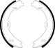 HELLA Bremsbackensatz, Feststellbremse 8DA 355 050-491
