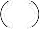 HELLA Bremsbackensatz 8DB 355 038-041